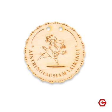 Medinis medalis "Aistringiausiam vaikinui"