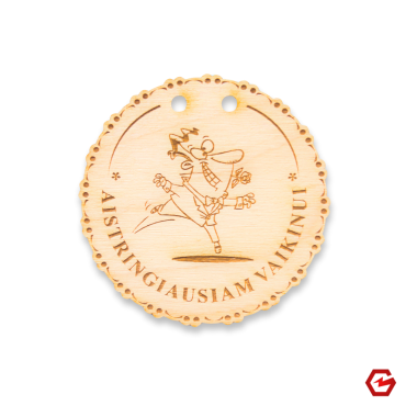 Medinis medalis "Aistringiausiam vaikinui"