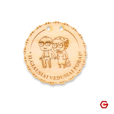 Medinis medalis "ilgiausiai vedusiai porai"