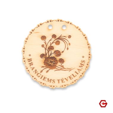 Medinis medalis "Brangiems tėveliams"