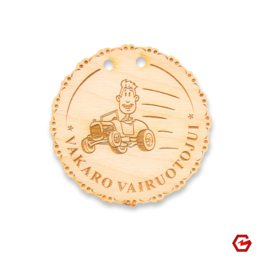 Medinis medalis "Vakaro vairuotojas"