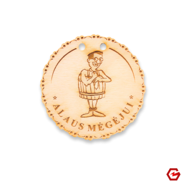 Medinis medalis "Alaus mėgėjas"