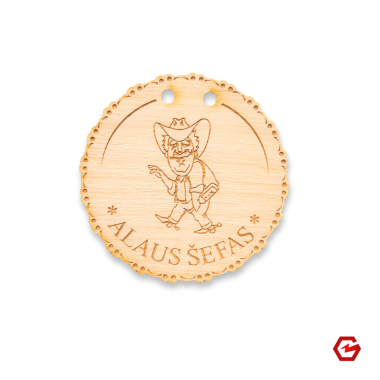 Medinis medalis "Alaus šefas"