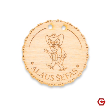 Medinis medalis "Alaus šefas"