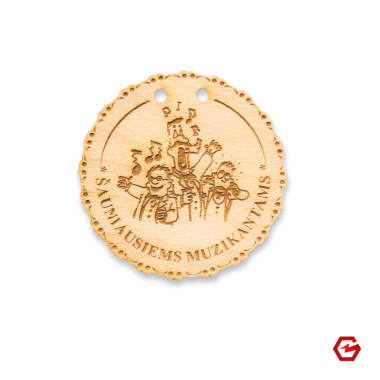 Medinis medalis "Šauniausiems muzikantams"