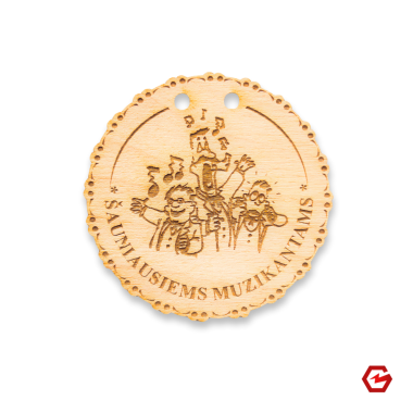 Medinis medalis "Šauniausiems muzikantams"