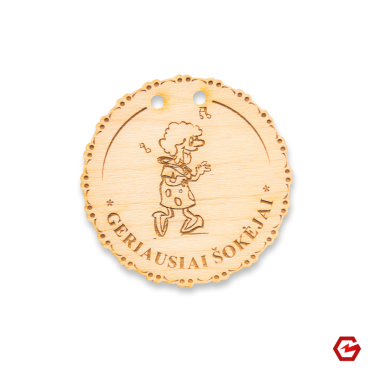 Medinis medalis "Geriausiai šokėjai"