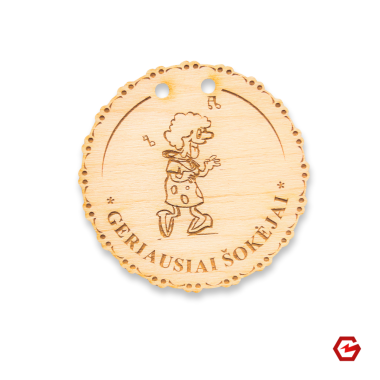 Medinis medalis "Geriausiai šokėjai"