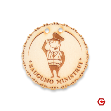 Medinis medalis "Saugumo ministras"