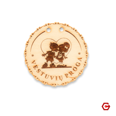 Medinis medalis "Vestuvių proga"