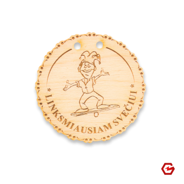 Medinis medalis "Linksmiausiam svečiui"