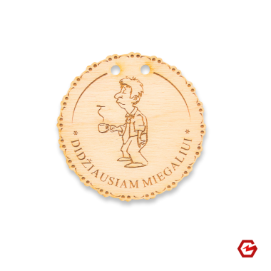 Medinis medalis "Didžiausias miegalius"