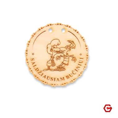 Medinis medalis "Saldžiausiam bučiniui"