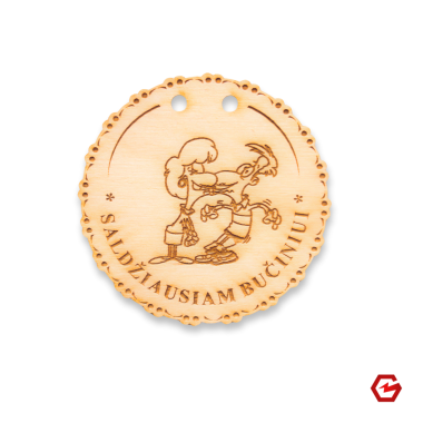 Medinis medalis "Saldžiausiam bučiniui"