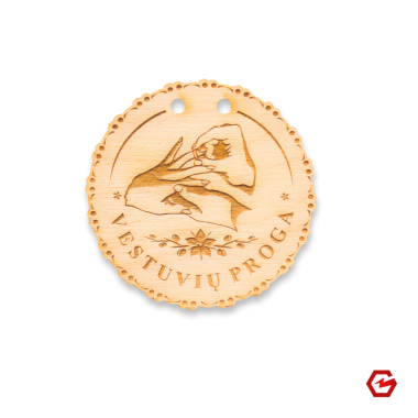 Medinis medalis "Vestuvių proga"