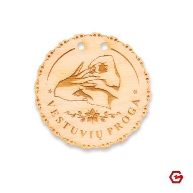 Medinis medalis "Vestuvių proga"