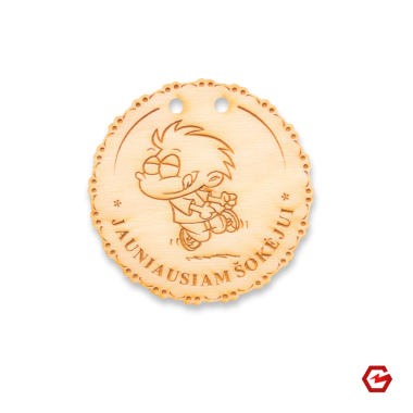 Medinis medalis "Jauniausiam šokėjui"