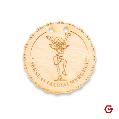 Medinis medalis "Seksualiausiai merginai"