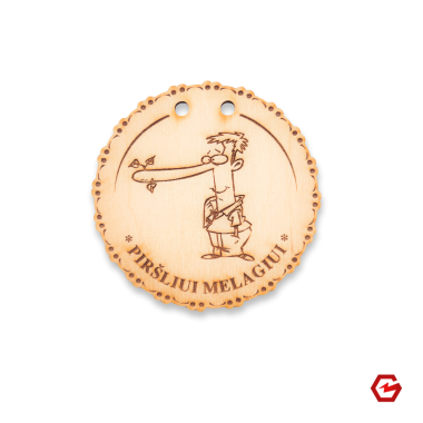 Medinis medalis "Piršliui melagiui"