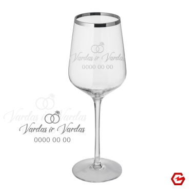 Graviruotų taurių komplektas jauniesiems. NR.15