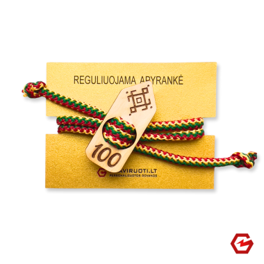Apyrankė "100 - tadienis" (didesnė)