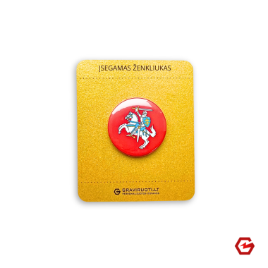 Įsegamas ženkliukas "Vytis"