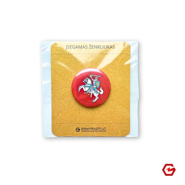 Įsegamas ženkliukas "Vytis"