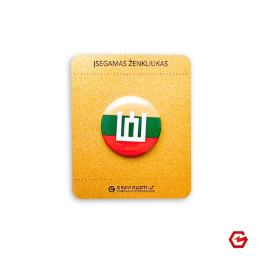 Įsegamas ženkliukas "Gediminaičiai"