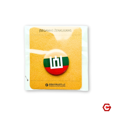 Įsegamas ženkliukas "Gediminaičiai"