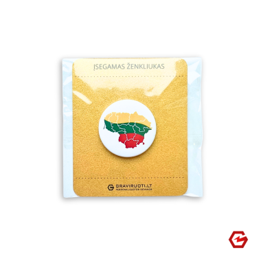 Įsegamas ženkliukas "Lietuva" Įsegamas ženkliukas "Lietuva"