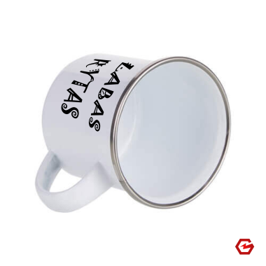 Metalinis puodelis "Labas rytas"